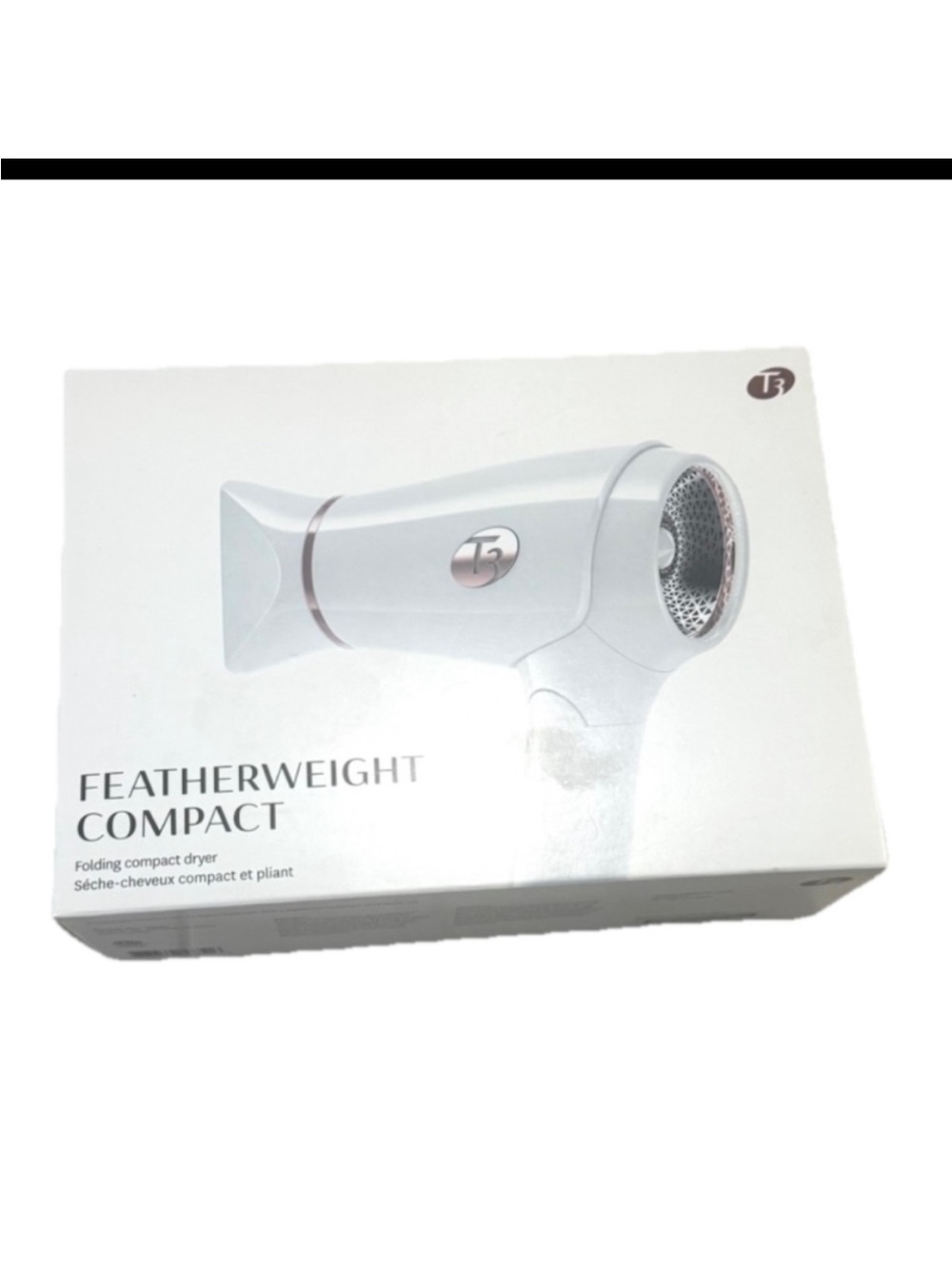 T3 Fit Compact Hair Dryer white NIB